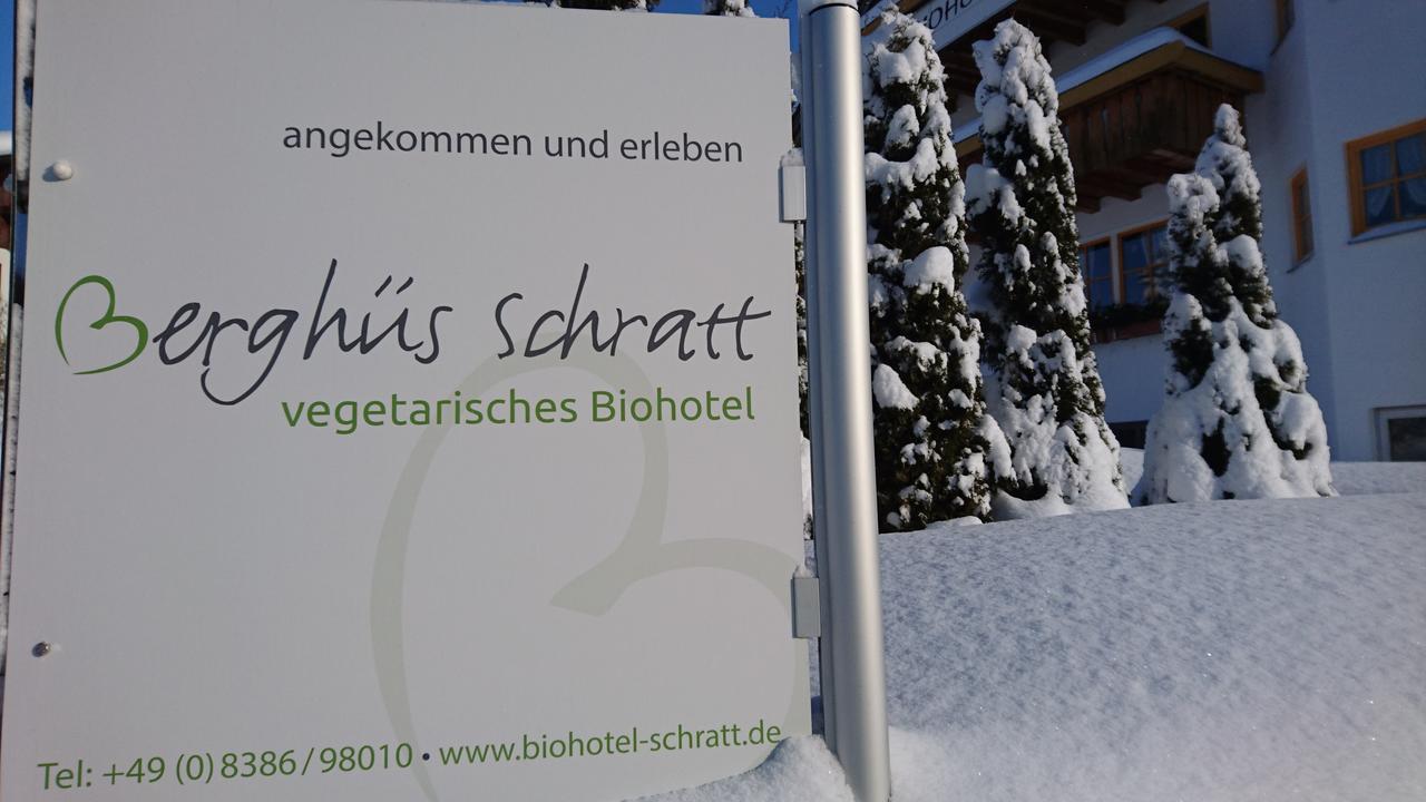 Berghues Schratt - Einfach Anders - Ihr Vegetarisches Und Veganes Biohotel Oberstaufen Eksteriør bilde